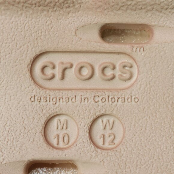 Crocs Echo Ombre Clog Dual-Tone Sandals With Strap Mens Size 10 - Womens 12 - Picture 12 of 14